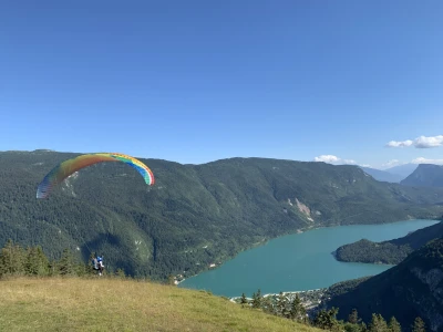Paragliding Molveno lake_4